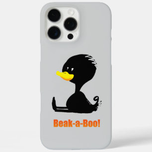 Boe-a-Boe! Mooie Tekenfilm Eend met Grappige Woord iPhone 16 Pro Max Hoesje