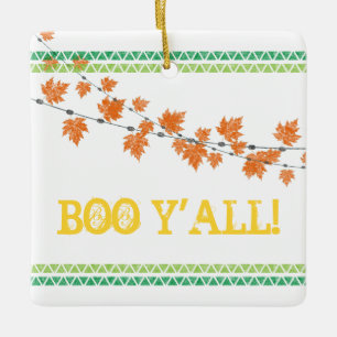 BOE, ALLEMAAL! Familie Herfst Fest Zuid Halloween Keramisch Ornament