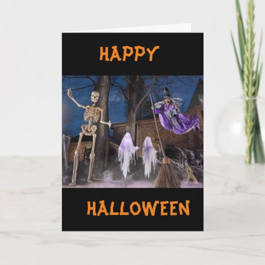"BOE BOE" EN "PRETIGE HALLOWEEN KAART (Voorkant)