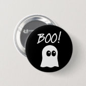 Boe! Cute Ghost Ronde Button 5,7 Cm (Voorkant /achterkant)