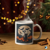 Boe! Donker Halloween Theme Gift Design Koffiemok