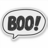 Boe doodle sticker (Voorkant)