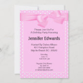 Boe en Stippen uitnodiging ter gelegenheid van de  (Voorkant)