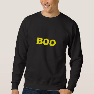 "boe" gele letters - zwart Halloween Trui
