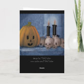 Boe-geroep! De Kaart van Halloween (Achterkant)