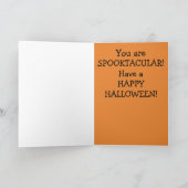 Boe-geroep! De kaart van Halloween van het spook (Binnen)