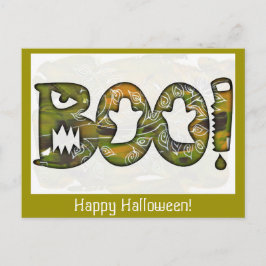BOE-GEROEP Gelukkig Halloween - briefkaart of