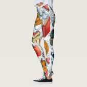 Boe! Grappig Halloween Ghost leesboek Leggings (Links)