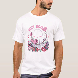 Boe Grappige Cute Geest Halloween T-shirt
