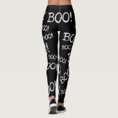 Boe! Grappige Halloween Ghost Boo Butt Leggings (Achterkant)