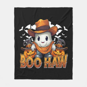 Boe Haai Westerse Halloween Vintage Geest Grappig  Fleece Deken
