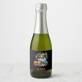 Boe! Halloween - Boo-tiful Beasts Sinaasappel Zwar Sparkling Wijnetiket (Voorkant)