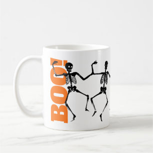 BOE! Halloween Dansende Skeletten Koffiemok