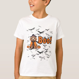 Boe! Halloween Doodle Dog in Heksenoutfit met T T-shirt