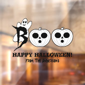 BOE! Halloween Ghost Window Cling Raamsticker (Vel 2)