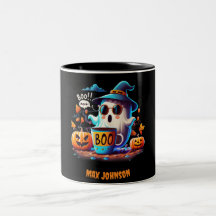 Boe! Halloween - Hocus Pocus Sinaasappel Zwart
