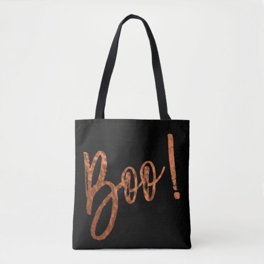 Boe! Halloween Modern Halloween Snoep Bag Tote Bag (Voorkant)