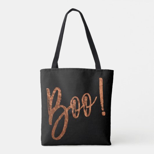 Boe! Halloween Modern Halloween Snoep Bag Tote Bag (Achterkant)