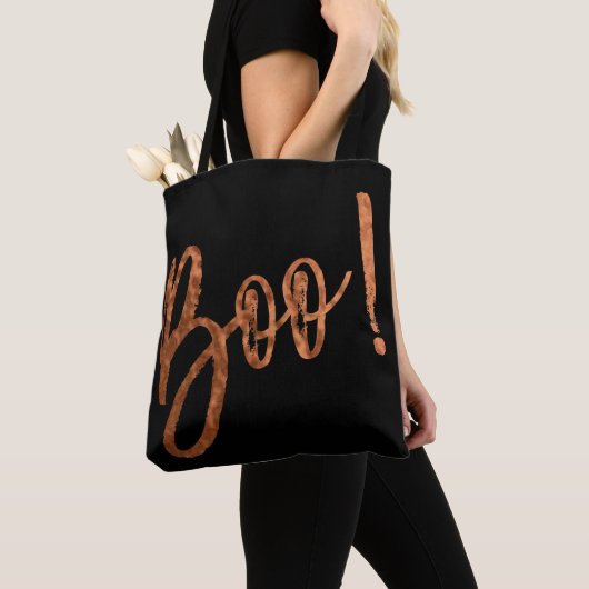 Boe! Halloween Modern Halloween Snoep Bag Tote Bag (Dichtbij)