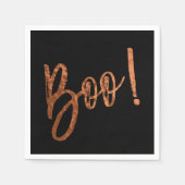 Boe! Halloween moderne Halloween servetten (Voorkant)