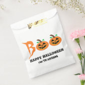 BOE! Halloween pompoen gunsttassen Bedankzakje (Gezegeld)