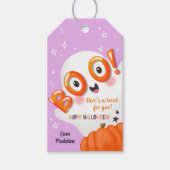 Boe! Halloween Schattig spook voor jou favoriet Cadeaulabel (Voorkant)