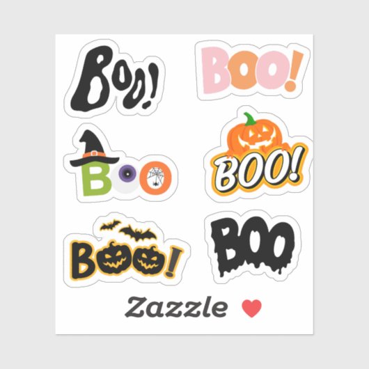 BOE! Halloween Stickers (Vel)