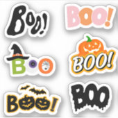 BOE! Halloween Stickers (Voorkant)