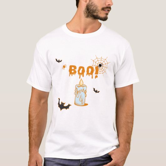 Boe! Halloween T-shirt (Voorkant)