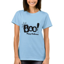Boe! Happy Halloween Vrouwen T-shirt