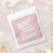 Boe! Heksen kunnen beter mijn Snoep hebben | Paste Bedankzakje (Geknipt)