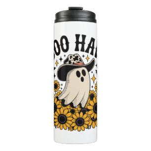 Boe Hoe Koe Geest Western Halloween Thermosbeker