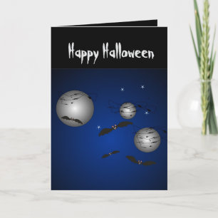 Boe Hoeo Veel Plezier met Vleermuizen Tijd Hallowe Kaart