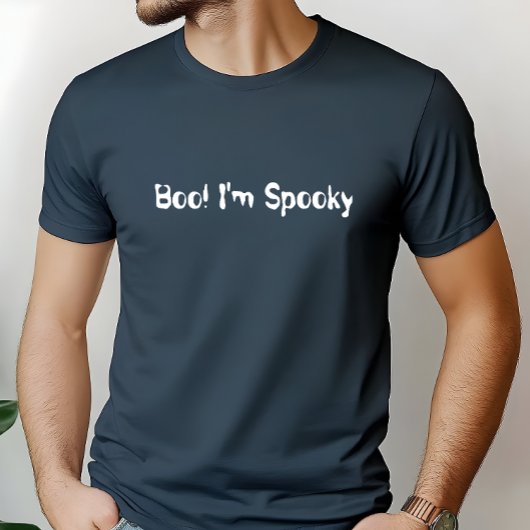 Boe! Ik ben spookachtig T-shirt