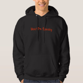 Boe! Ik ben Spooky oranje Halloween Hoodie
