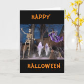 "BOE JE ROT" EN "PRETIGGIE HALLOWEEN" KAART (Gele Bloem)