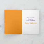 "Boe!" Jouw Hersenen Halloween Kaart (Binnen)