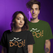Boe! Kinder Halloween T-shirt: Schattig Ghobly T-shirt