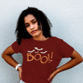 Boe! Kinder Halloween T-shirt: Schattig Ghobly T-shirt