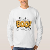 Boe! Leuke Halloween Ghost Design T-shirt (Voorkant)
