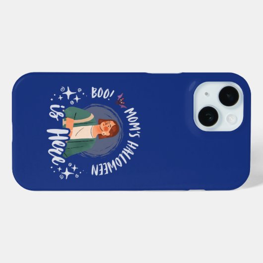 Boe! Mam's Halloween komt eraan Case-Mate iPhone Case (Achterkant (horizontaal))
