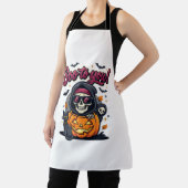 Boe naar Jou Halloween Skelet Pompoen Schort (Insitu)
