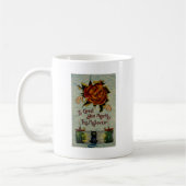 Boe! (Oude Halloweenkaart) Koffiemok (Links)