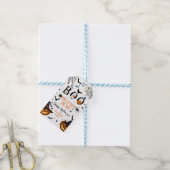 Boe! Prettig Halloween Cadeaulabel (Met Touw)