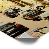 Boe ramen in Maltamalta, raam, antiek, architect Poster (Hoek)