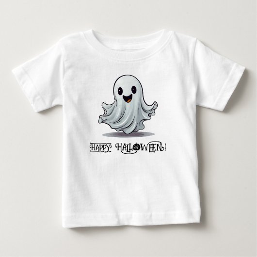 Boe! Schattige Happy Fun Ghost (Voorkant)
