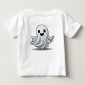 Boe! Schattige Happy Fun Ghost (Achterkant)