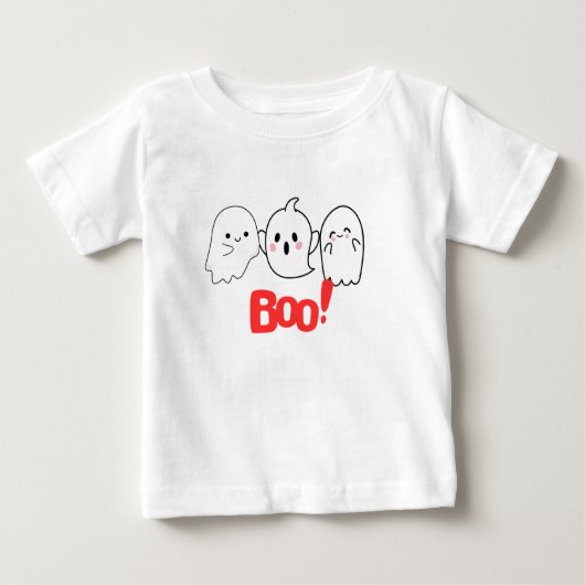 Boe! Schattige & Spooky Halloween peuter T-shirt (Voorkant)