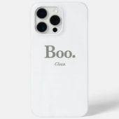Boe. Schoon. Minimalistische Halloween telefoonhoe Case-Mate iPhone Case (Achterkant)