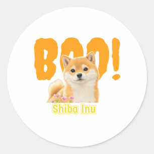 Boe! Shiba Inu   Beste goederen voor Shiba Inu per Ronde Sticker